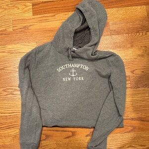 Gray Southampton New York Hoodie